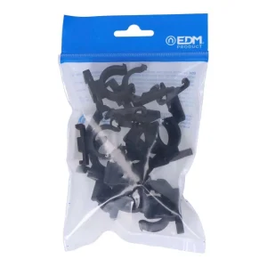 Pack 10 Abraçadeiras M-20 Nylon Preta Edm