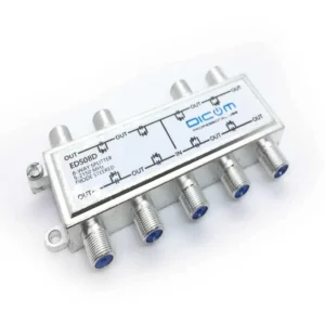 Repartidor Satélite 8 Vias com Proteção de Diodo .