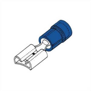 Conector Fêmea 4.8mm Azul