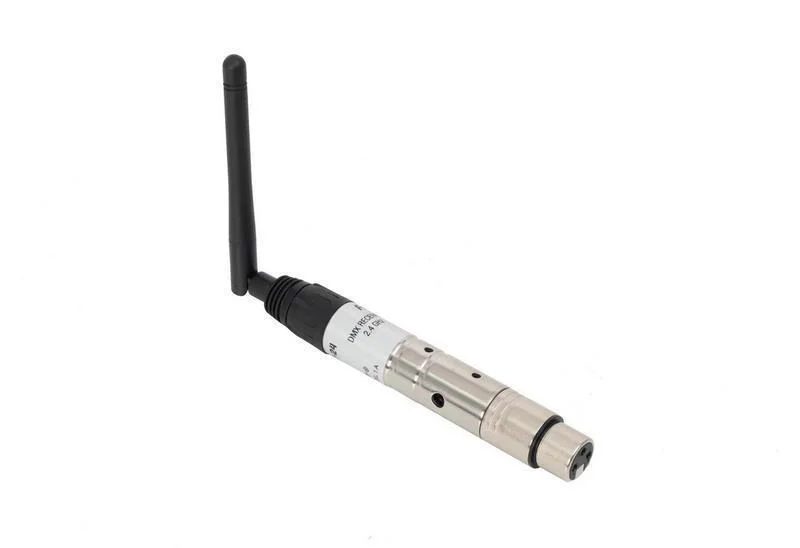 Recetor Sem Fios Dmx 2,4 Ghz. Funcionamento Simul.