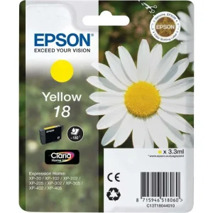 Epson Daisy Tinteiro Amarelo Série 18 Margarida T.