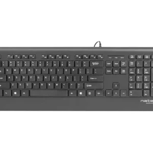 Natec Barracuda Teclado Usb Qwerty Espanhol Preto