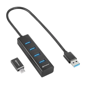 Sharkoon 4044951037582 Hub de Interface Usb 3.2 G.