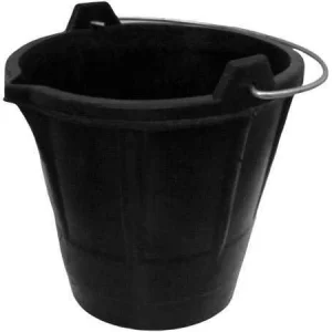 Taliaplast - Balde de Alvenaria - 12 L - Borracha