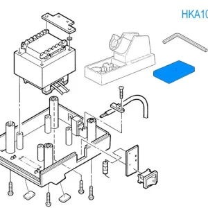 Esponja de Limpeza 65x65 para Hk609