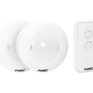 Conjunto de 2 Luzes Led Sem Fio Com Controle Remot