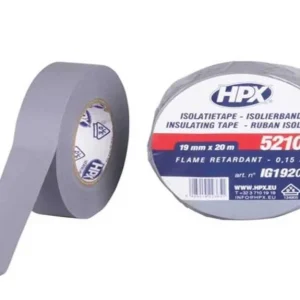 Fita Isolante Multiusos Cinza 19mm X 20m