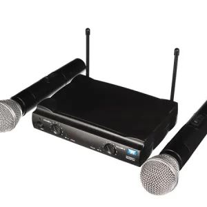 Microfone Sem Fios Uhf - Canal Duplo