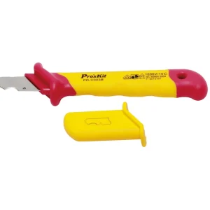 Faca de Eletricista Lâmina de Gancho Reto 1000v