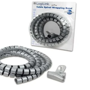 Logilink Kab0013 Tira para Atar Cabos Prateado