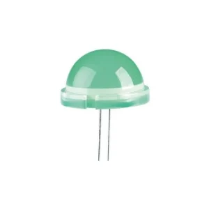 Led 20mm Verde 40-75mcd 120º 2 Saidas 20ma