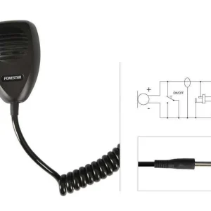 Microfone de Comunicações de Mão