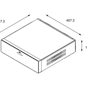 Caixa de Segurança P/ Gravadores de Vídeo Dvr (45.