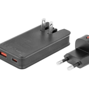 Carregador Extra Plano Rápido Usb-C + Usb-A 65w G.