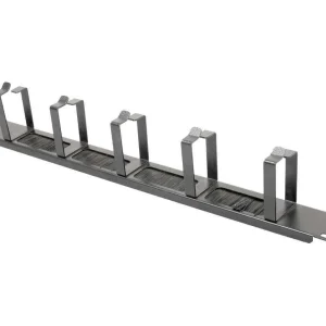 Organizador de Cabos com Ganchos e Escovas 1u 19"