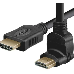 Ligação Hdmi Macho Reto - Macho em Ângulo Reto 1