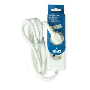 Bloco de Tomadas 3x16a 1.5m Branco