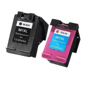 Tinteiro Hp Reciclado Nº 901 Xl Preto