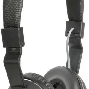 Auscultadores Bluetooth Sem Fios Preto