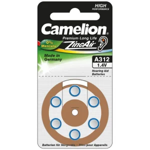 Pilhas para Aparelho Auditivo A312, Pr312