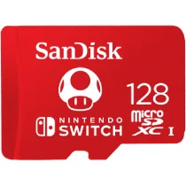 Cartão de Memória 128gb Microsdxc P/ Nintendo Swi.