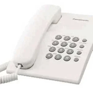Telefone Fixo Panasonic Corp. Kx-Ts500exw Branco