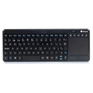 Teclado Multimédia + Touchpad Bluetooth Warrior
