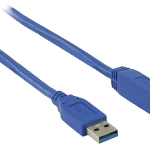 Cabo Usb 3.0 Usb a Macho P/ Usb-B Macho 3m Azul