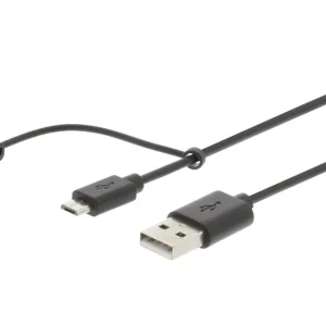 Cabo Usb 2.0 Usb a Macho - Usb Micro-B / Usb-C Ma.