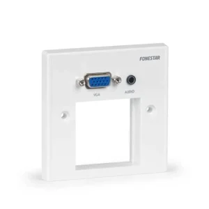 Painel de Ligaçao Vga e Jack 3.5mm para 1 Painel