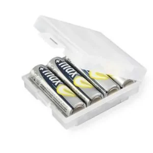 Ansmann 4000740 Caixa de Bateria Transparente, Br.