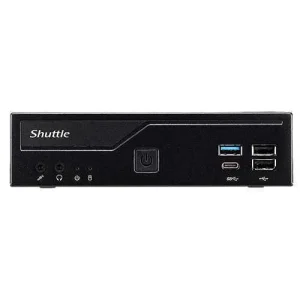Shuttle Xp? Slim Dh610 Barebone Pc de 1,3l Preto .
