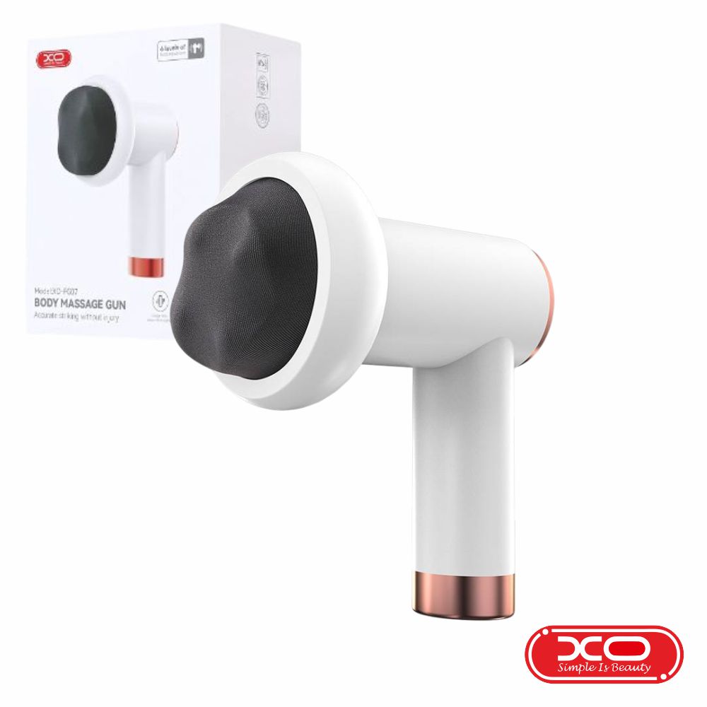 Massajador Corporal Portátil C/ 5 Acessórios 5W 1200mAh XO