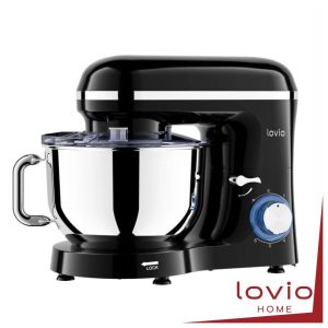 LVSTM01BK Robot de cozinha 1900w c/ taça Inox 6.2L - preto - Lovio -