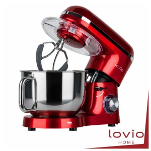LVSTM01RD Robot de cozinha 1900w c/ taça Inox 6.2L - vermelho - Lovio -