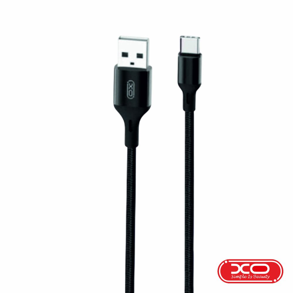 Cabo USB-A Macho / USB-C Macho 2m Preto XO