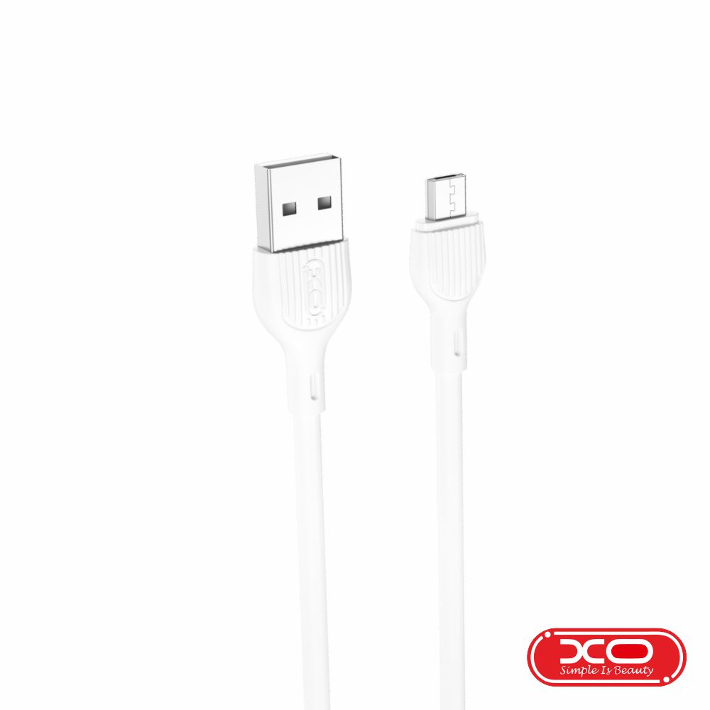 NB200-USBB-WH/1 Cabo USB-A Macho P/ Micro USB Macho 1m Branco XO