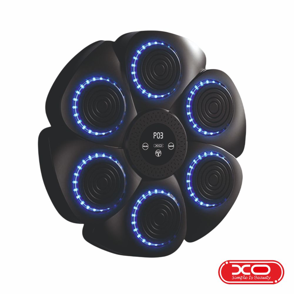 Alvo Musical LED RGB P/ Praticar Boxe C/ Pontuação XO