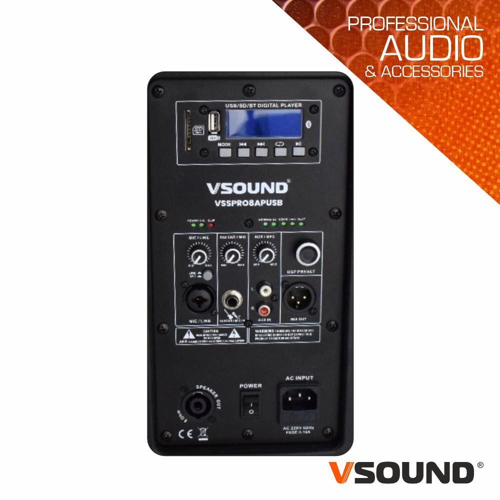 Modulo De Amplificação Completo P/ VSSPRO8APUSB VSOUND
