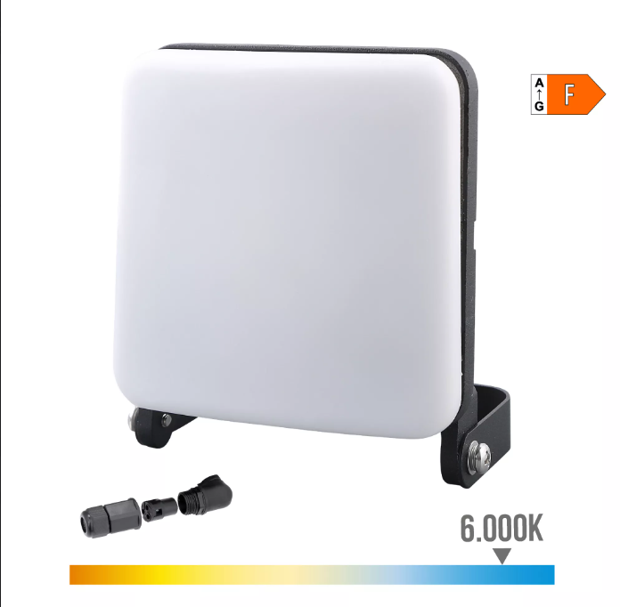 70418 Projetor led sem moldura 20w 1560lm 6000k