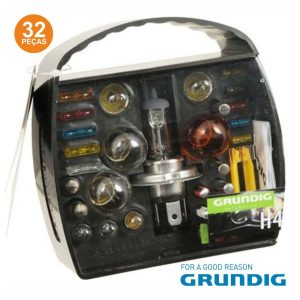 32729 Kit lampadas e fusiveis p/ automóvel 12v H4 - Grundig -