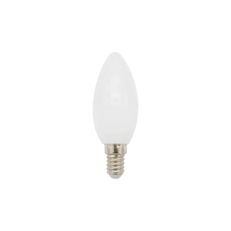 Lâmpada LED E14 C37 5w 3000k