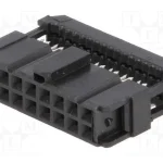 Ficha, Idc, Fêmea, Pin: 16, Idc, para Fita, 1,27m.