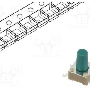 Microinterruptor Tact, Spst-No, Pos: 2, 0,05a/24v.