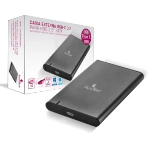 Caixa Externa para Disco Rigido 2.5 Sata Usb C 3.2