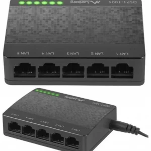 Lanberg Dsp1-1005 Switch de Rede Não-Gerido Gigab.