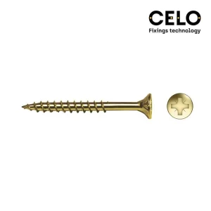 Caixa 50un Parafuso Madeira Pz R/Parc Din/Ref Vlox