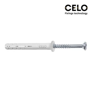 Caixa 50un. Taco Golpe Cabeça Plana Din/Ref. Np 6x