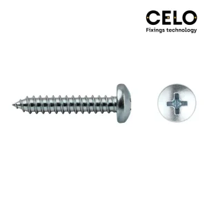 Caixa 250 Uni. Parafuso Chapa Cabeça de Queijo Ph.