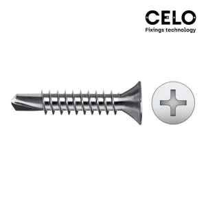 Caixa 250 Uni. Ponta Broca Escariado Philips Din/.